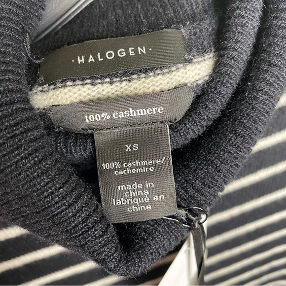 Halaogen Cashmere turtleneck pullover sweater size XS New with tag - Picture 6 of 9